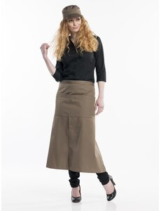 Chaud Devant Sloof | 4-Pockets Taupe | Bruin | W90 - L80 cm