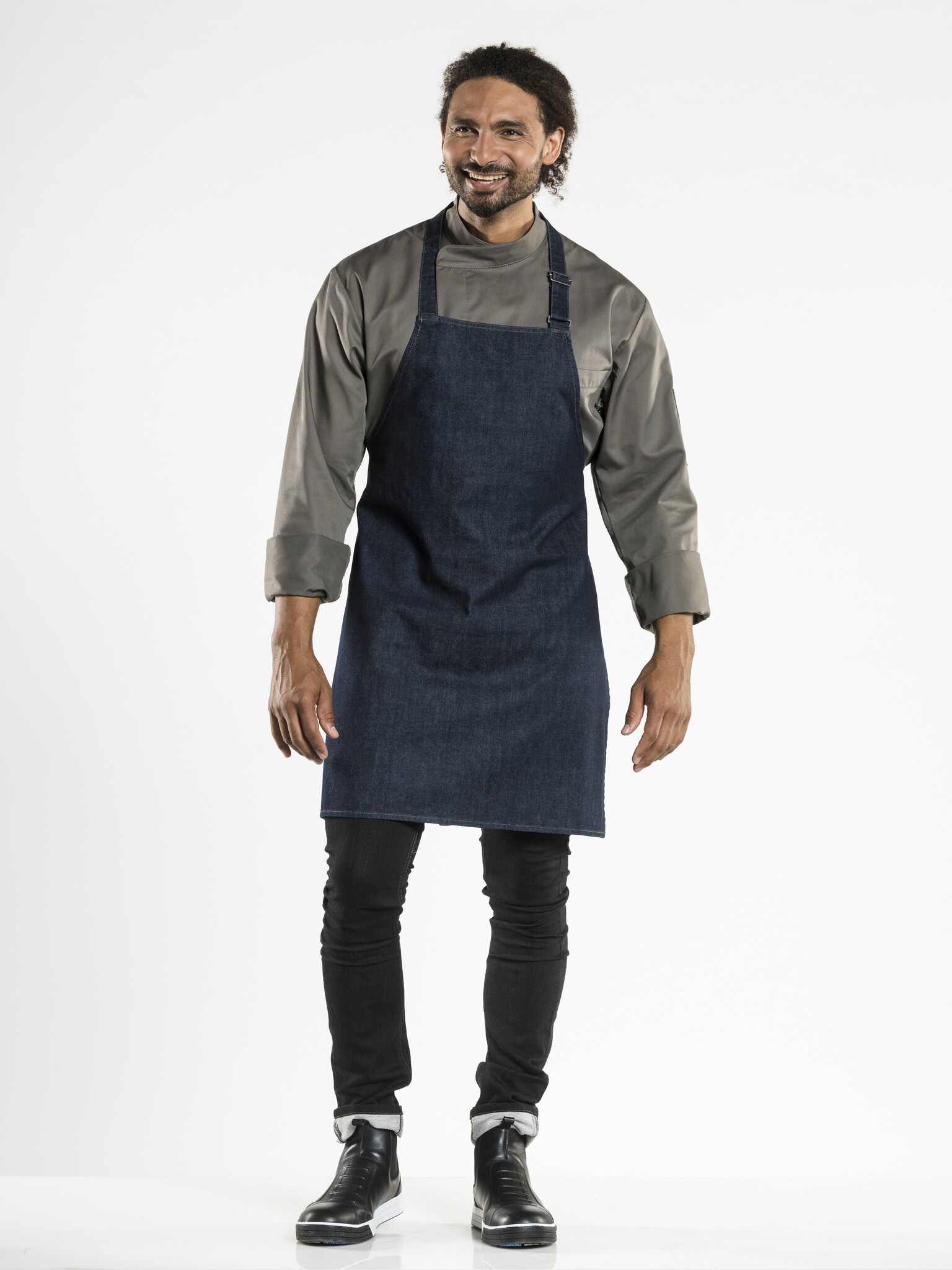 Chaud Devant Schort | Plain Blue Denim 31" | Blauw | W70 - L80 cm, foto 4 van 4