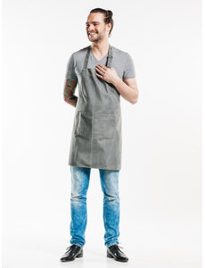 Chaud Devant Schort | Base Grey Denim | Grijs | W70 - L75 cm