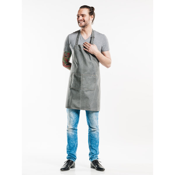 Chaud Devant Schort | Base Grey Denim | Grijs | W70 - L75 cm