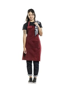 Chaud Devant Schort | Base Red Velvet | Rood | W70 - L85 cm