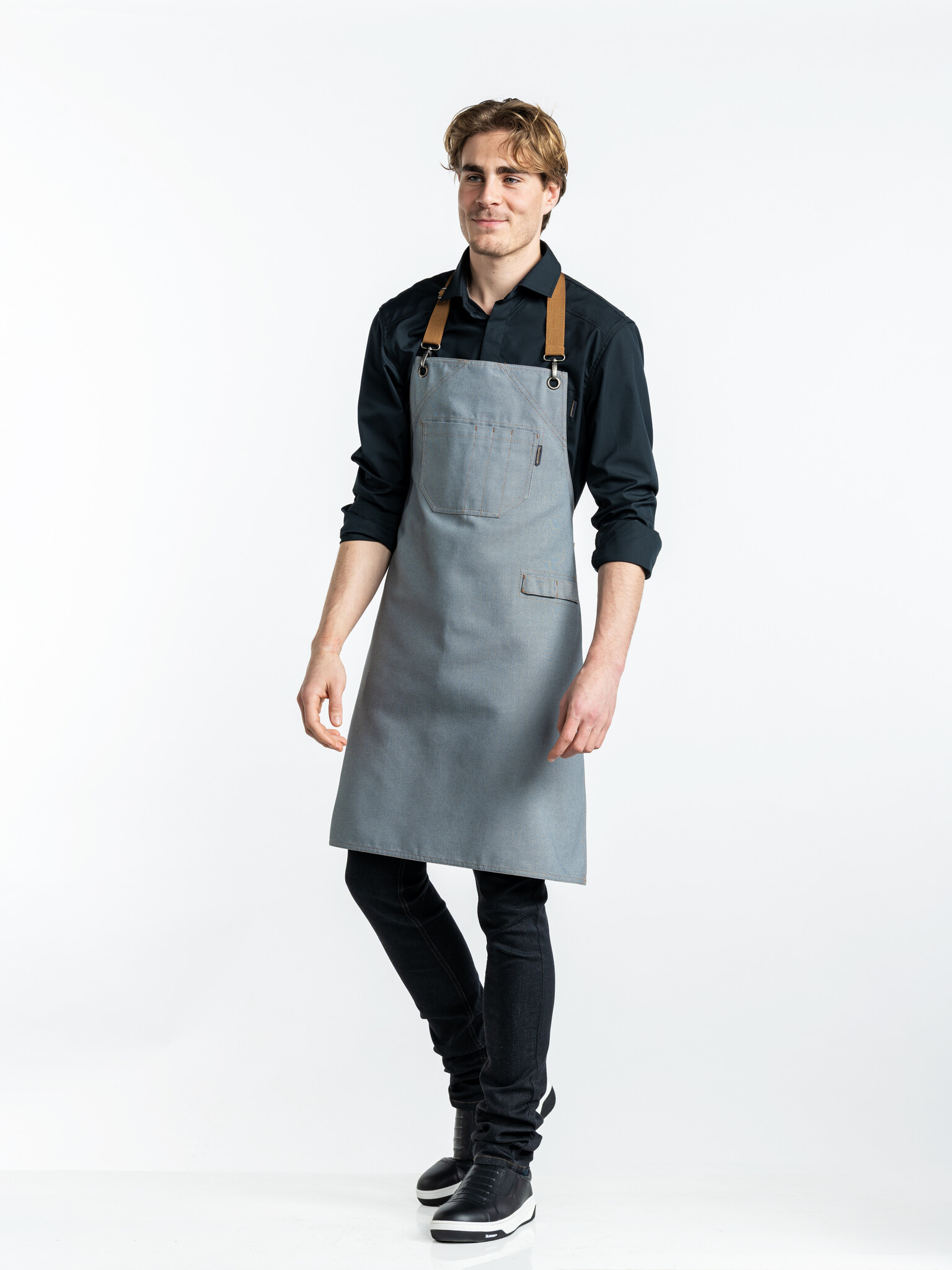 Chaud Devant Schort | Clip Grey | Grijs | W70 - L85, foto 2 van 3