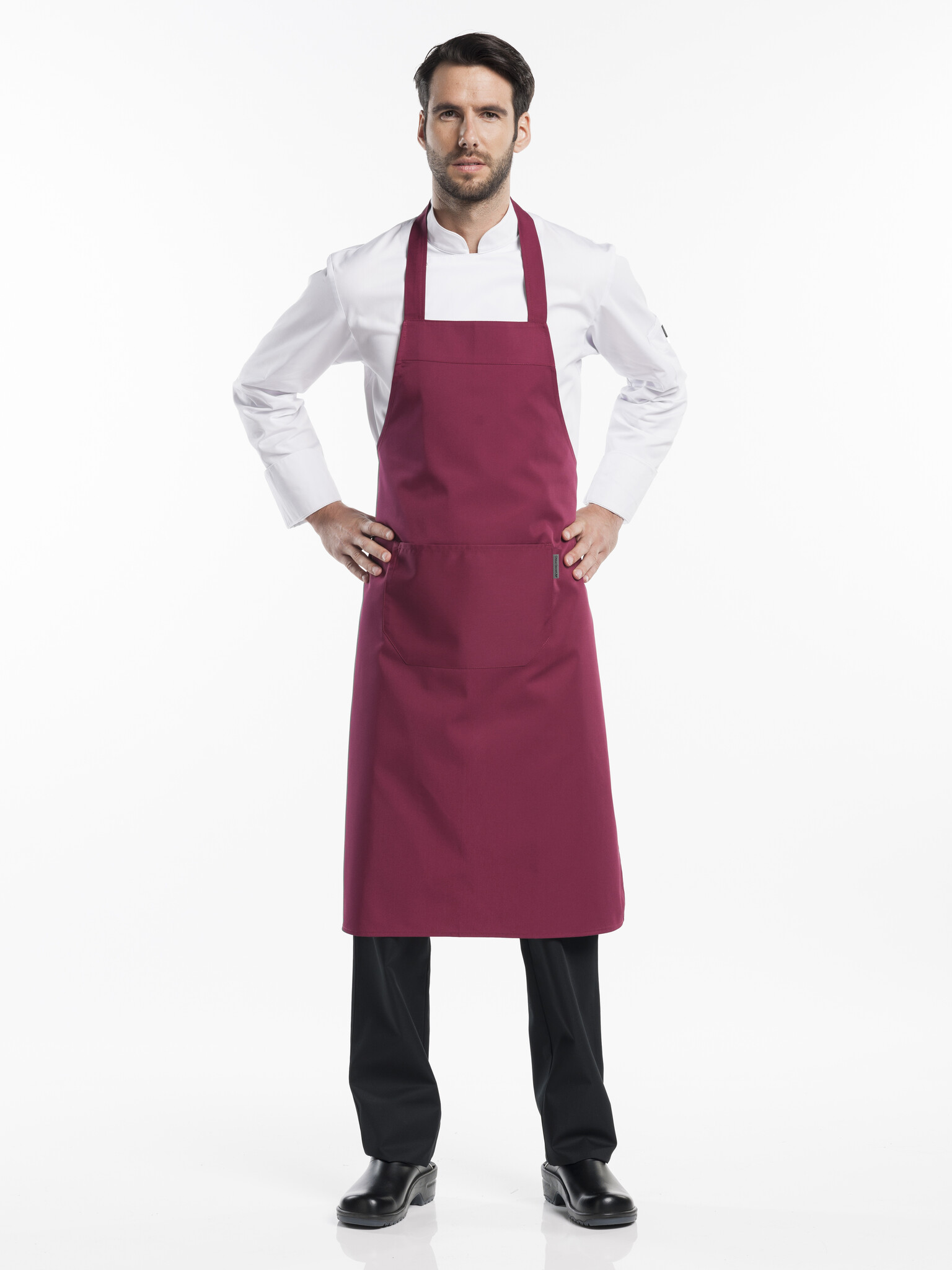 Chaud Devant Schort | Burgundy | Rood | W75 - L100 cm