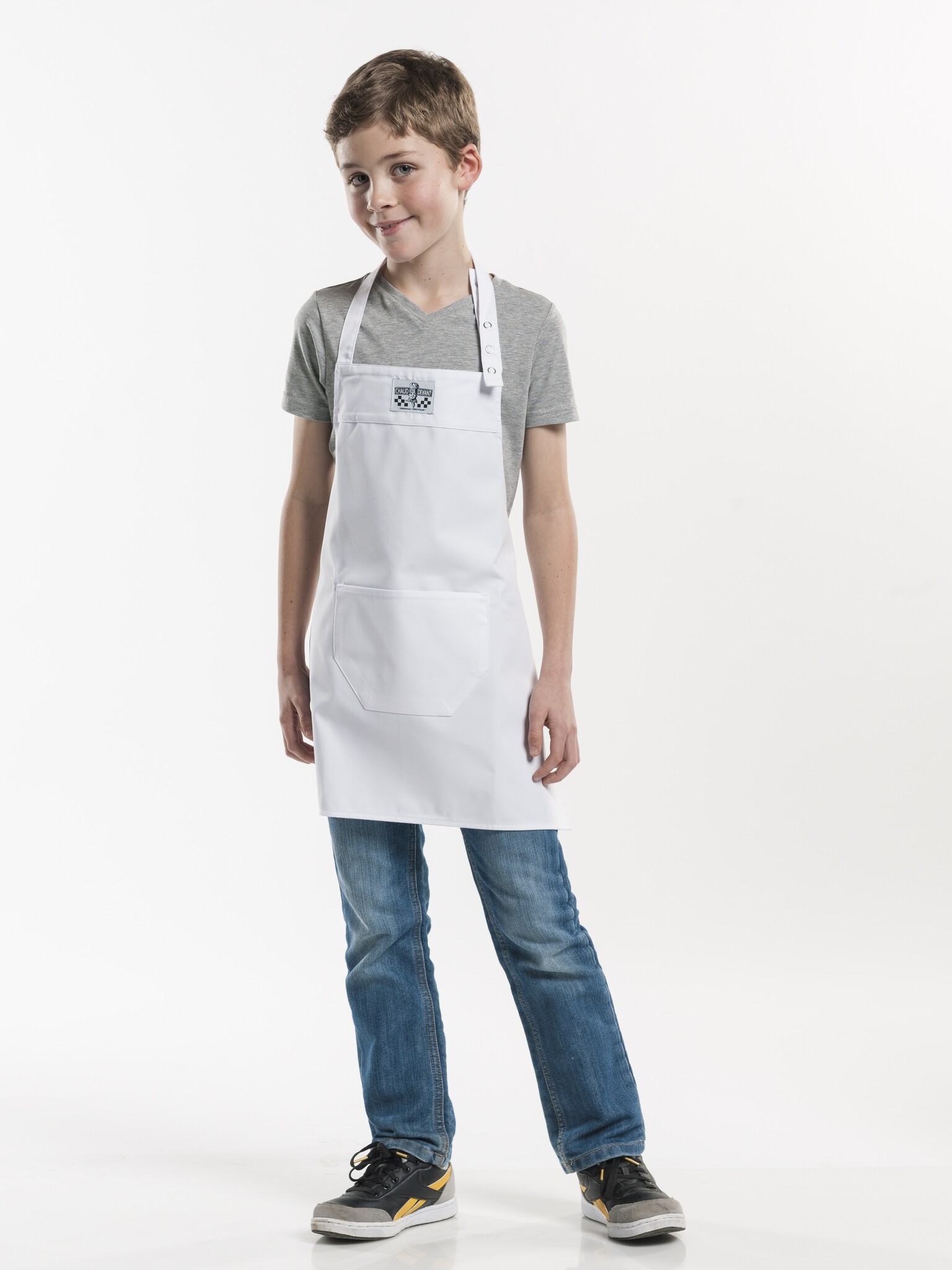 Chaud Devant Schort | Kids White | Wit | W50 - L55 cm