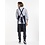 Chaud Devant Schort | Nordic Cross Blue | Blauw | W75 - L100 cm