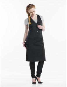 Chaud Devant Schort | Barista | Zwart | One Size