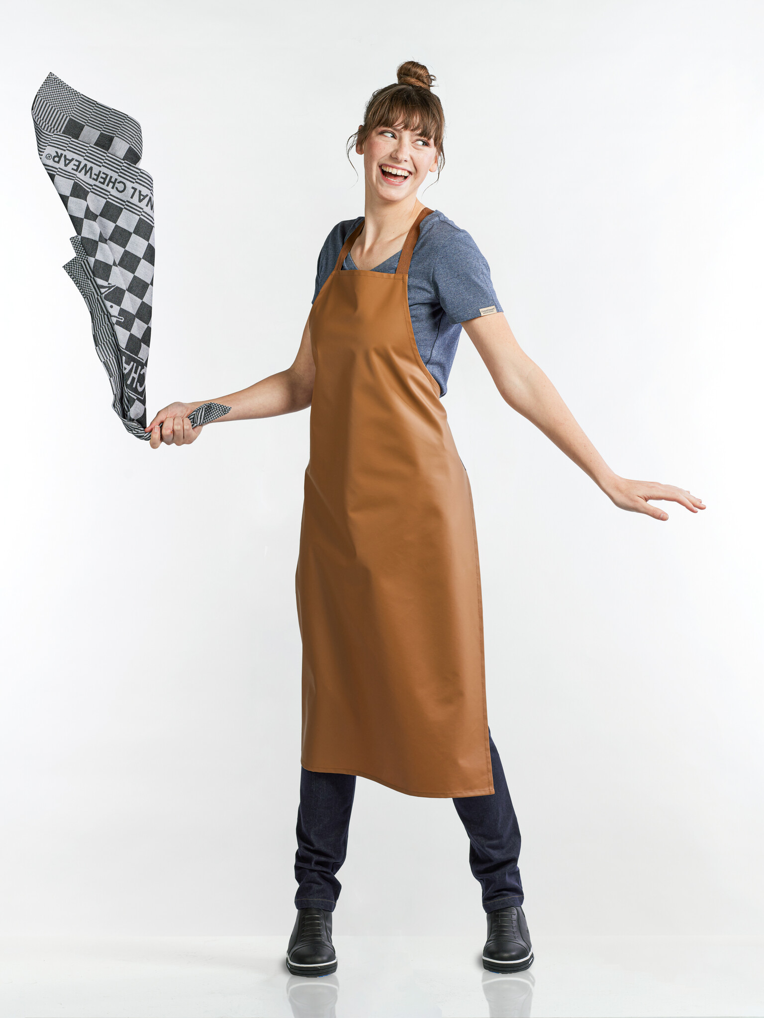 Chaud Devant Schort | Waterproof Camel | Bruin | W75 - L110 cm, foto 5 van 5