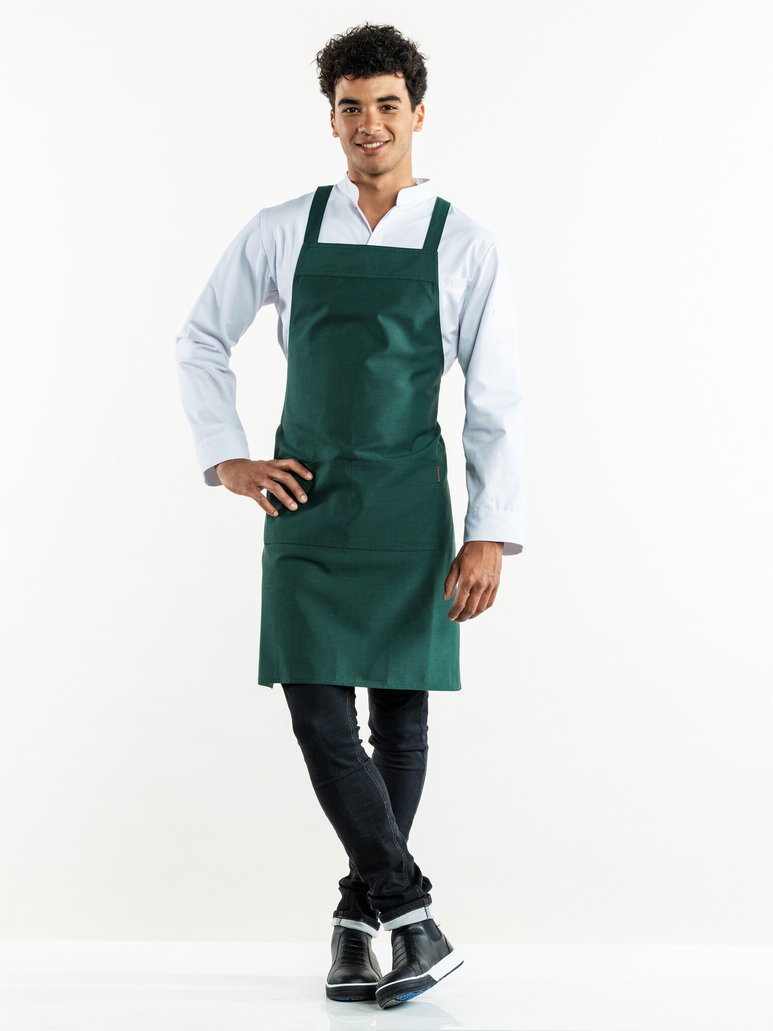 Chaud Devant Schort | Cross Pine Green | Groen | W70 - L85 cm