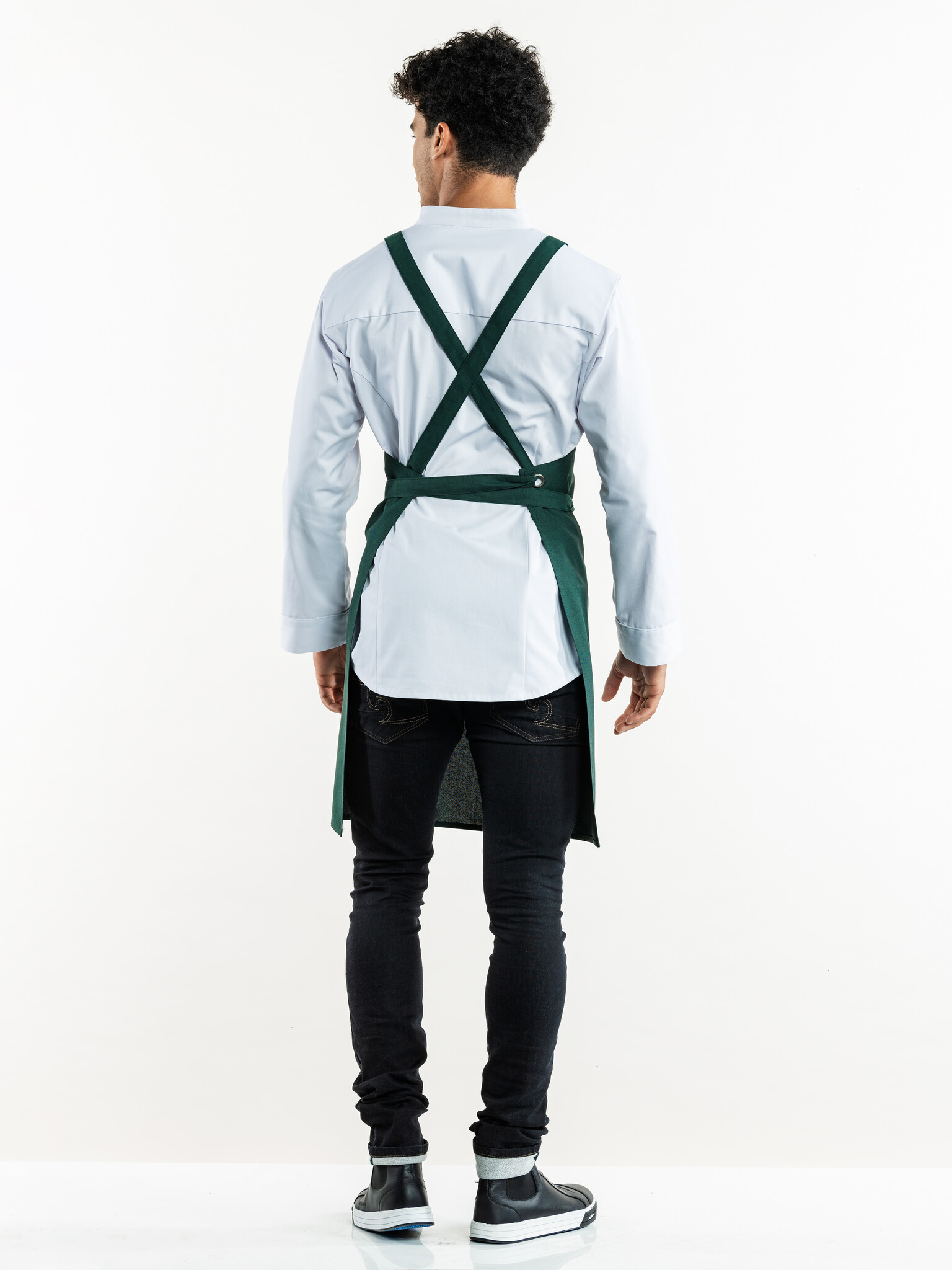 Chaud Devant Schort | Cross Pine Green | Groen | W70 - L85 cm, foto 2 van 3