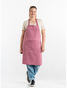 Chaud Devant Schort | Bib Apron Berry | Pink | W75 - L85