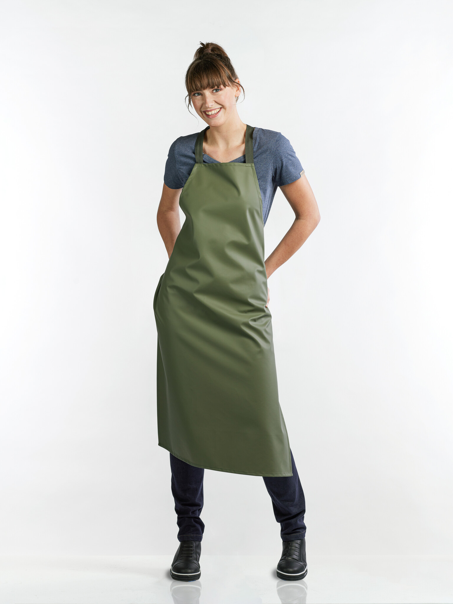 Chaud Devant Schort | Waterproof Green | Groen | W75 - L110 cm