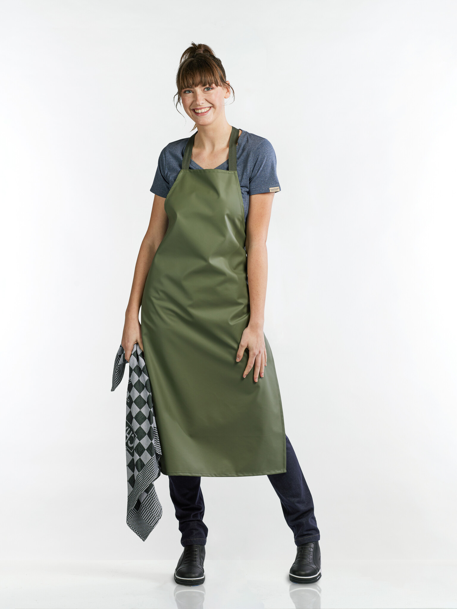 Chaud Devant Schort | Waterproof Green | Groen | W75 - L110 cm, foto 3 van 5