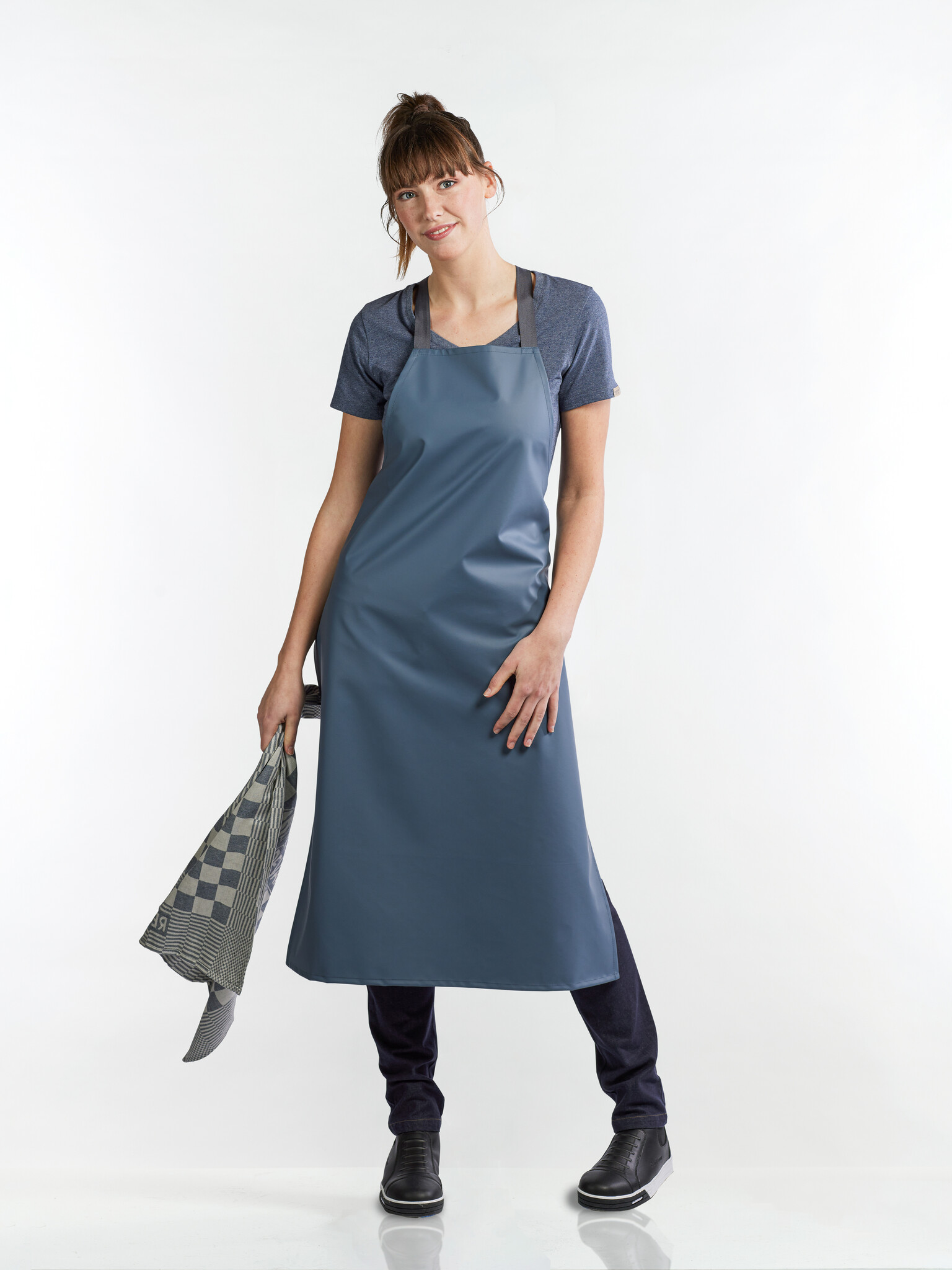 Chaud Devant Schort | Waterproof Blue | Blauw | W75 - L110 cm, foto 4 van 6