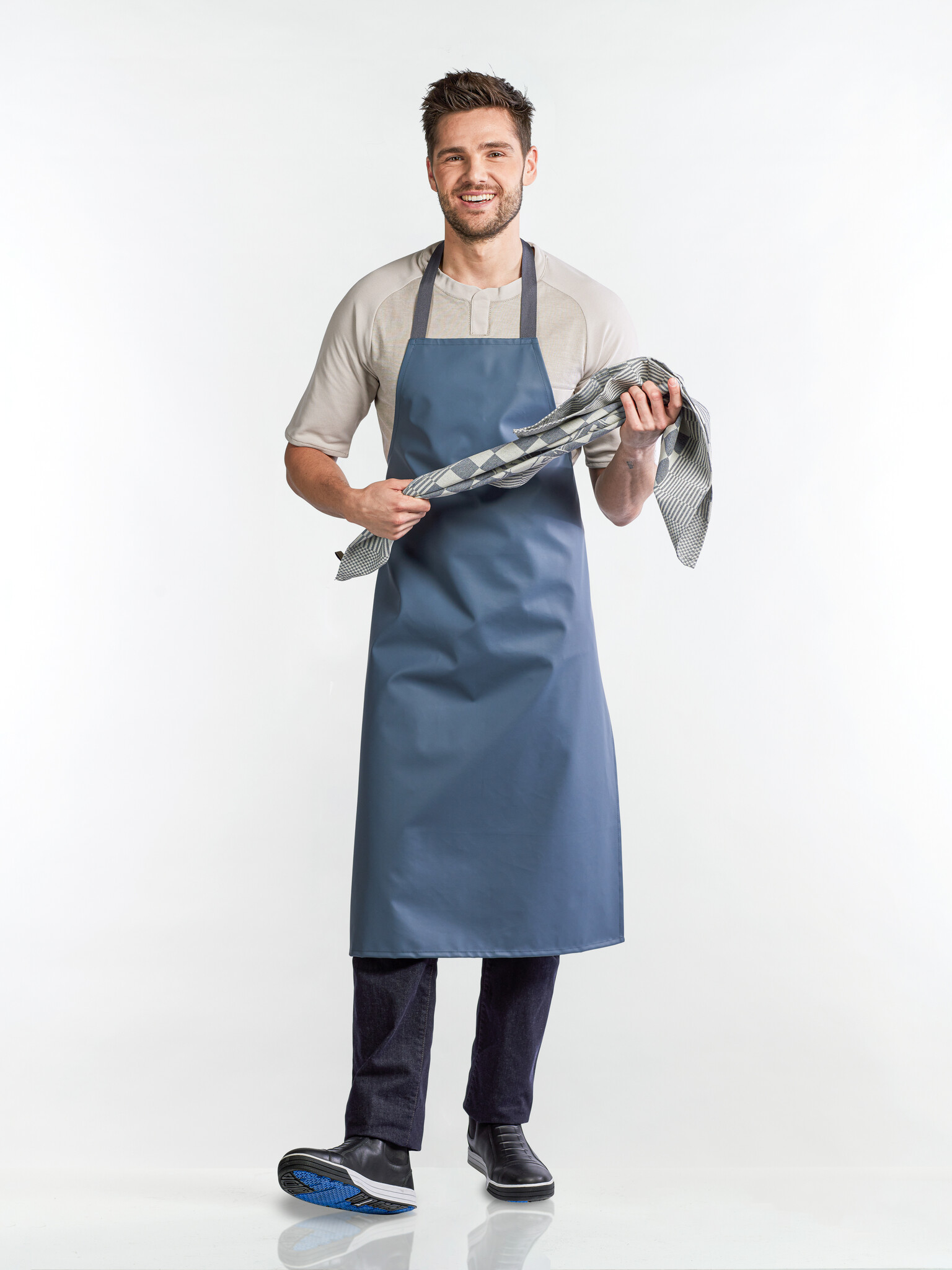 Chaud Devant Schort | Waterproof Blue | Blauw | W75 - L110 cm, foto 5 van 6