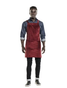 Chaud Devant Schort | Cross Red Velvet | Rood | W70 - L85 cm