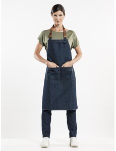 Chaud Devant Schort | Forene Blue Denim | Blauw | W70 - L90 cm