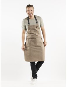 Chaud Devant Schort | Forene Mud Denim | Zand | W70 - L90 cm