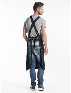 Chaud Devant Schort | 4-Pockets Cross Black | Zwart | W75 - L100 cm