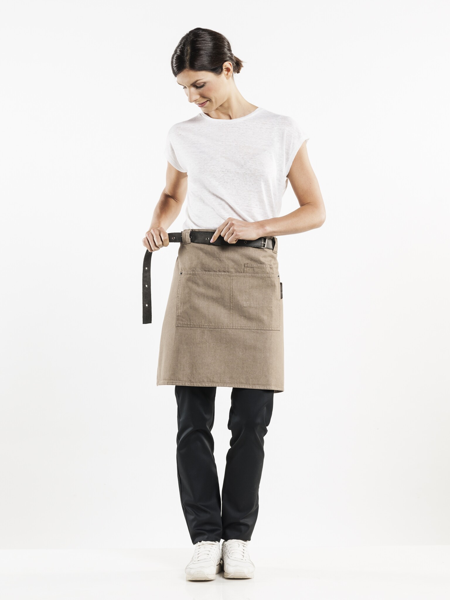 Chaud Devant Sloof | Forene Mud Denim | Zand | W70 - L50 cm, foto 2 van 4