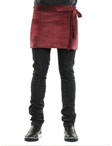 Chaud Devant Sloof | Red Velvet | Rood | W80 - L45 cm