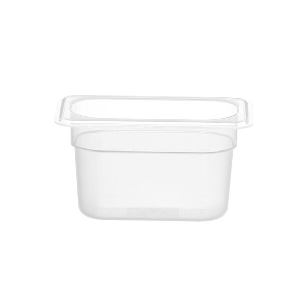 Hendi Gastronormbak polypropyleen GN 1/9 | HENDI | Kitchen Line | 0,8L | (H)100mm | Transparant
