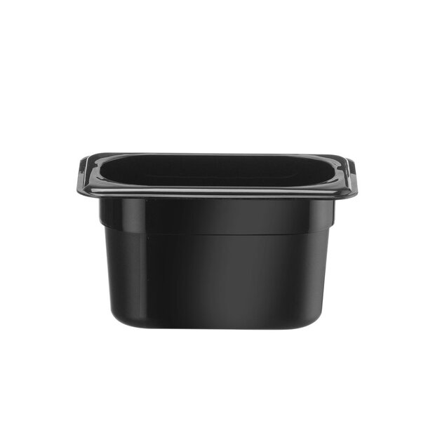 Hendi Gastronormbak polypropyleen GN 1/9 | HENDI | Kitchen Line | 0,8L | (H)100mm | Zwart