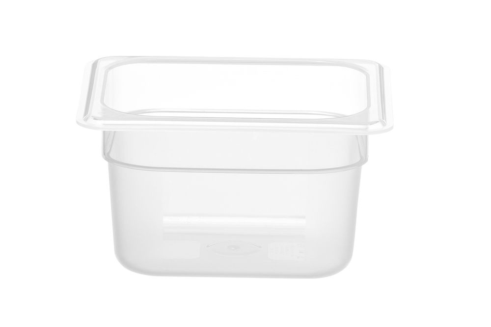 Hendi Gastronormbak polypropyleen GN 1/6 | HENDI | Kitchen Line | 1,4L | (H)100mm | Transparant