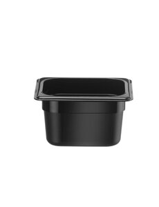 Hendi Gastronormbak polypropyleen GN 1/6 | HENDI | Kitchen Line | 1,4L | (H)100mm | Zwart