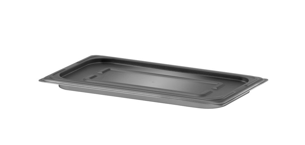 Hendi Deksel voor GN containers | HENDI | Kitchen Line | GN 1/3 | Zwart