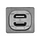 Hendi Deksel voor GN containers COOL | HENDI | COOL | GN 1/6 | Zwart