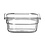Hendi Gastronormbak tritan GN 1/6 | HENDI | COOL | 1L | (H)65mm | Transparant