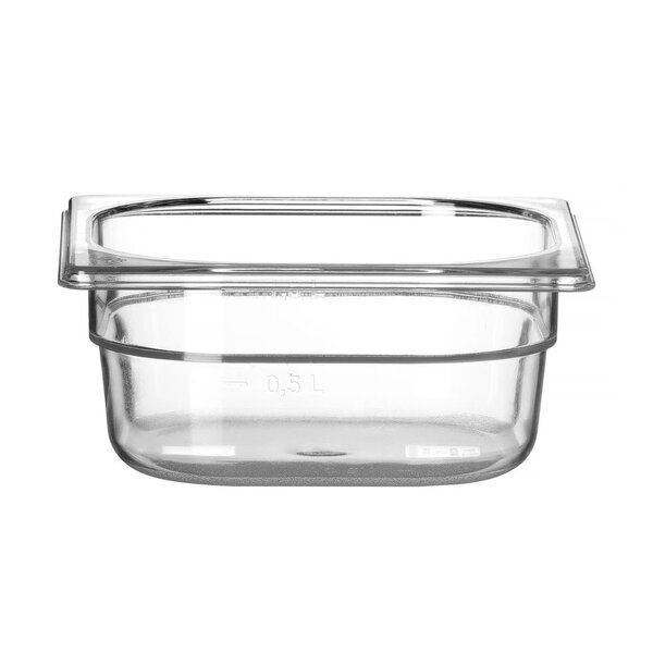 Hendi Gastronormbak tritan GN 1/6 | HENDI | COOL | 1L | (H)65mm | Transparant