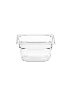 Hendi Gastronormbak tritan GN 1/6 | HENDI | COOL | 1,6L | (H)100mm | Transparant