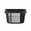 Hendi Gastronormbak SAN GN 1/6 | HENDI | COOL | 1,6L | (H)100mm | Zwart