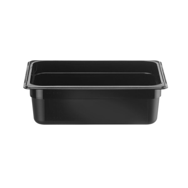 Hendi Gastronormbak polypropyleen GN 1/2 | HENDI | Kitchen Line | 5,7L | (H)100mm | Zwart