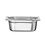 Hendi Gastronormbak RVS GN 1/9 | HENDI | Profi Line PLUS | 0,6L | (H)65mm | Zilver