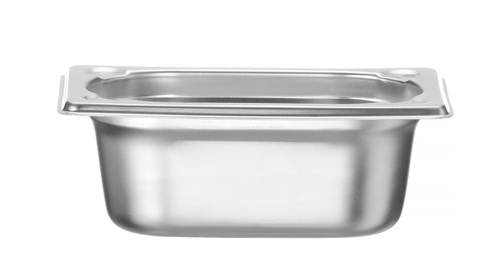 Hendi Gastronormbak RVS GN 1/9 | HENDI | Profi Line PLUS | 0,6L | (H)65mm | Zilver