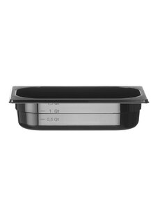 Hendi Gastronormbak tritan GN 1/4 | HENDI | COOL | 1,7L | (H)65mm | Zwart