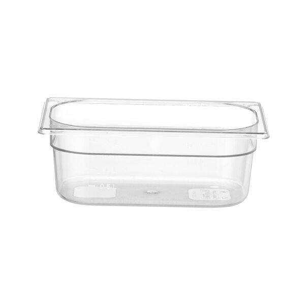 Hendi Gastronormbak tritan GN 1/4 | HENDI | COOL | 2,6L | (H)100mm | Transparant