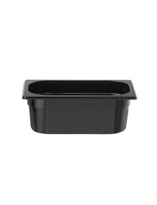 Hendi Gastronormbak tritan GN 1/4 | HENDI | COOL | 2,6L | (H)100mm | Zwart