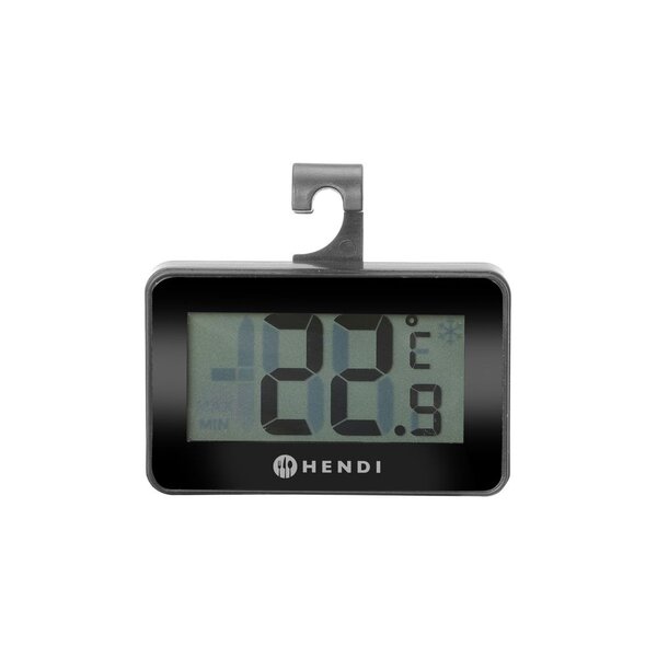 Hendi Koelkastthermometer | digitaal | HENDI | Zwart