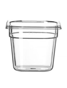 Hendi Gastronormbak tritan GN 1/6 | HENDI | COOL | 2,3L | (H)150mm | Transparant