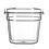 Hendi Gastronormbak tritan GN 1/6 | HENDI | COOL | 2,3L | (H)150mm | Transparant