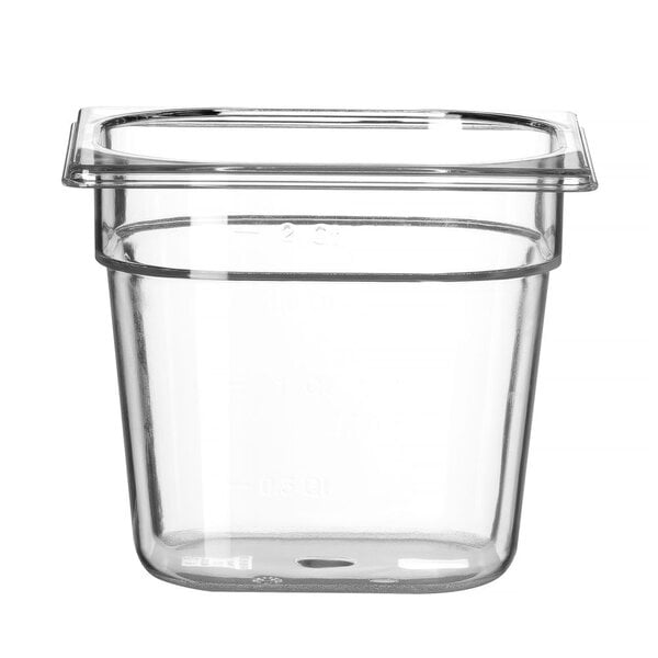Hendi Gastronormbak tritan GN 1/6 | HENDI | COOL | 2,3L | (H)150mm | Transparant