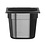 Hendi Gastronormbak SAN GN 1/6 | HENDI | COOL | 2,3L | (H)150mm | Zwart