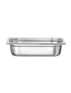 Hendi Gastronormbak RVS GN 1/4 | HENDI | Profi Line PLUS | 1,3L | (H)40mm | Zilver
