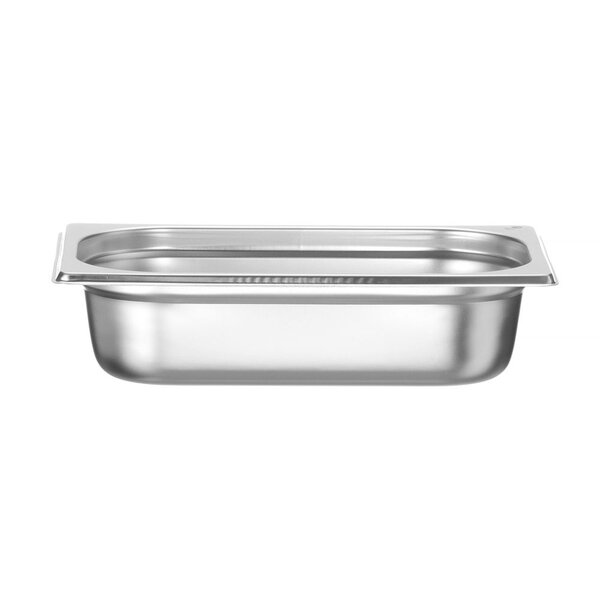 Hendi Gastronormbak RVS GN 1/4 | HENDI | Profi Line PLUS | 1,3L | (H)40mm | Zilver