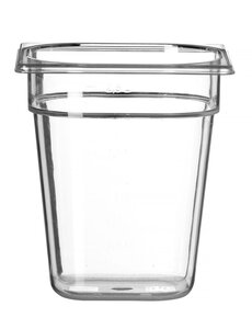 Hendi Gastronormbak tritan GN 1/6 | HENDI | COOL | 2,8L | (H)200mm | Transparant