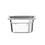 Hendi Gastronormbak RVS GN 1/9 | HENDI | Profi Line PLUS | 1L | (H)100mm | Zilver