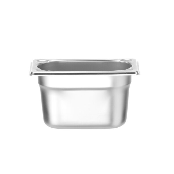 Hendi Gastronormbak RVS GN 1/9 | HENDI | Profi Line PLUS | 1L | (H)100mm | Zilver